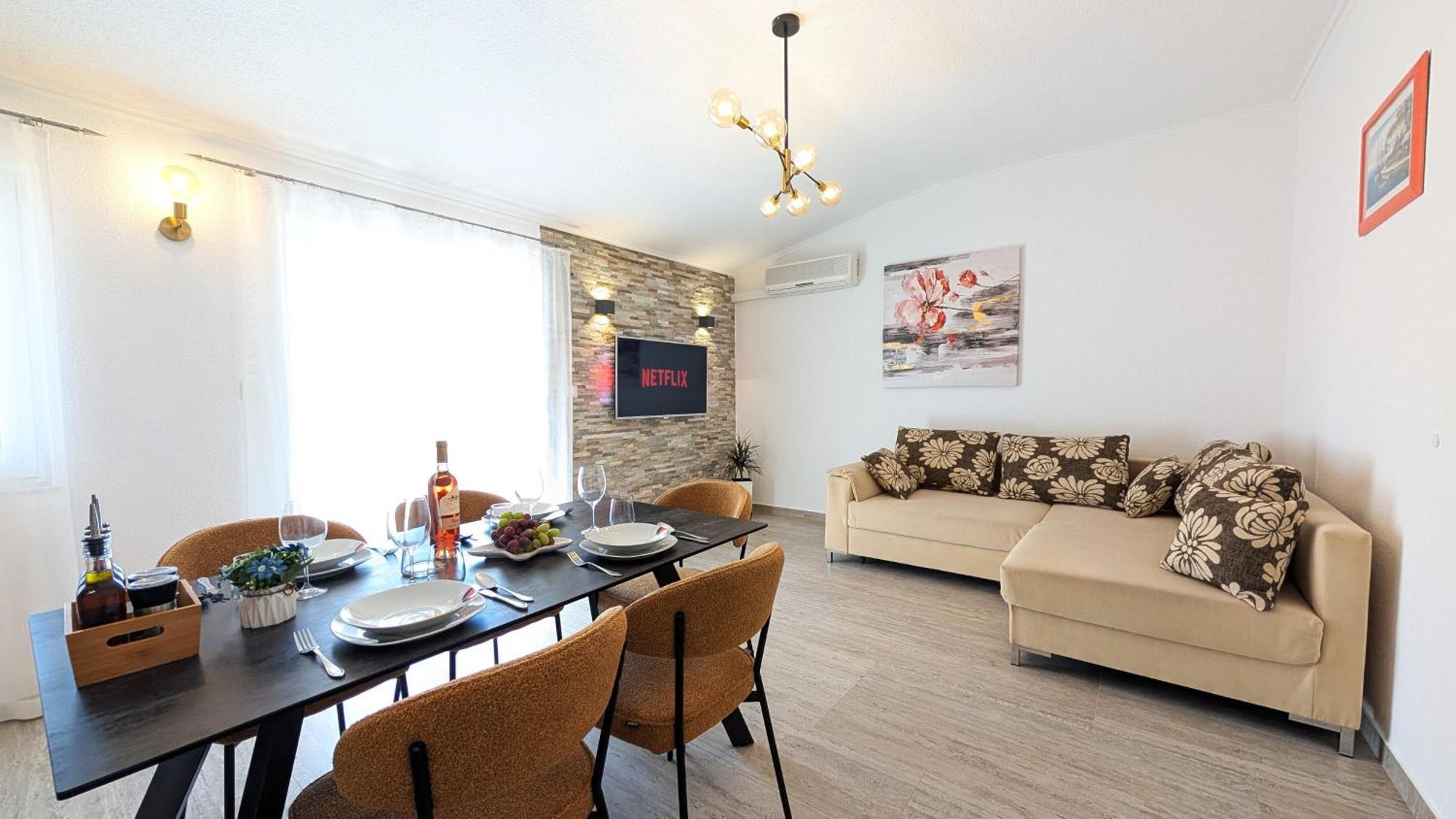 Modern 3Br Apartments In Zadar With Balcony Or Terrace, Free Parking & Ac Bagian luar foto