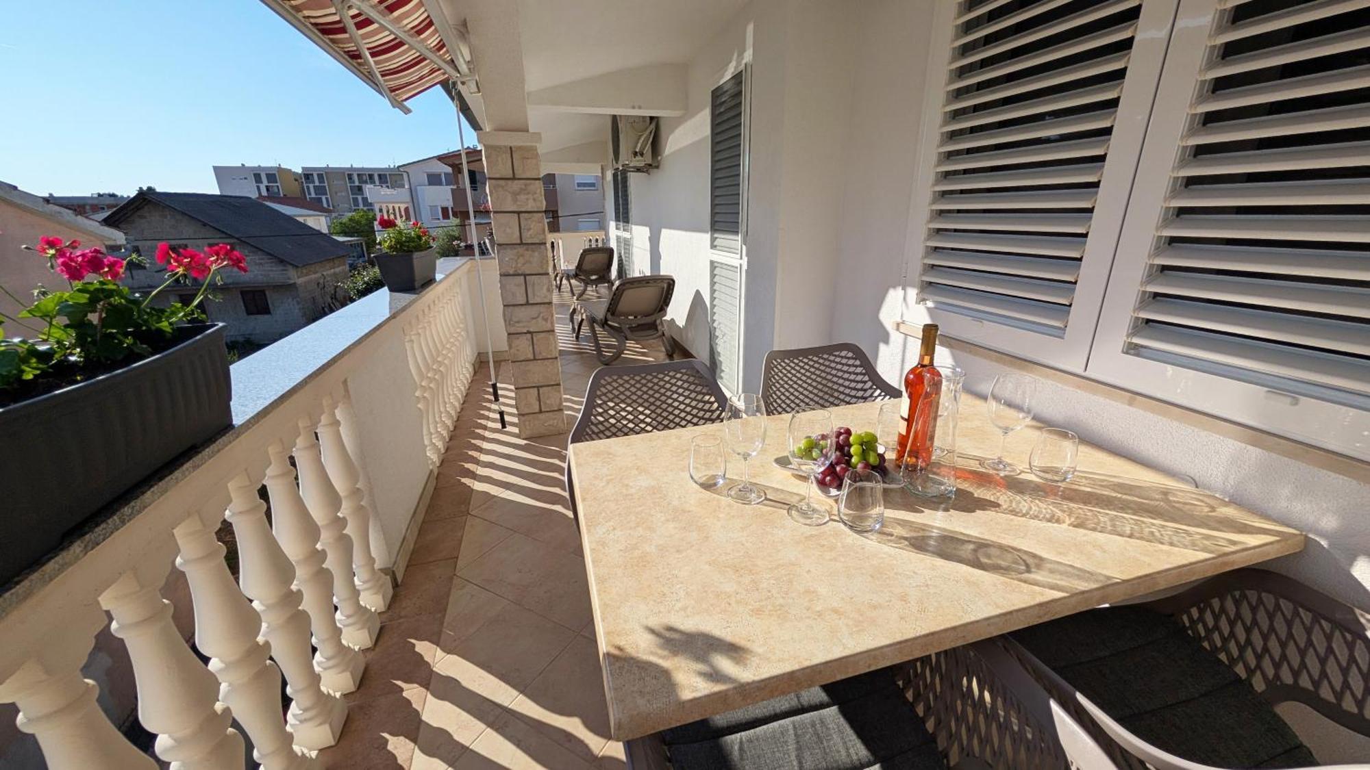 Modern 3Br Apartments In Zadar With Balcony Or Terrace, Free Parking & Ac Bagian luar foto